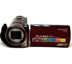 Polaroid ID975HD Traditional Camcorder - Red